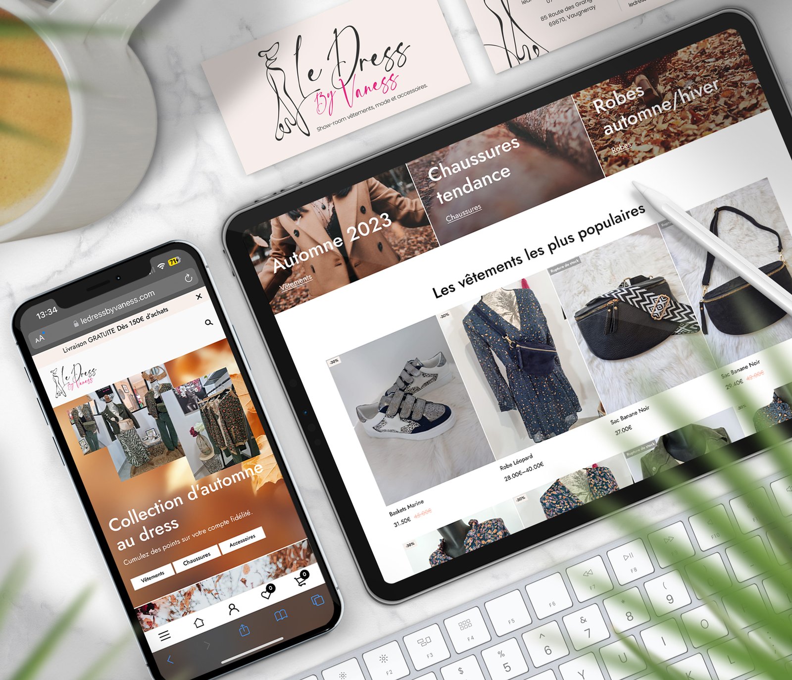 Le Dress by Vaness - Site E-commerce